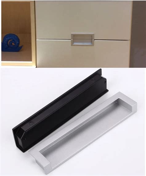 wholesale white steel storage cabinet recessed handles|recessed pulls for home.